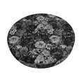 thumbnail image 2 of Round Bar Stool Seat Covers, Black Cats In A Garden Elastic Round Chair Cover Stool Seat Slipcover Bar Stool Cushions Round Pad for 12-14 inch, 2 of 7