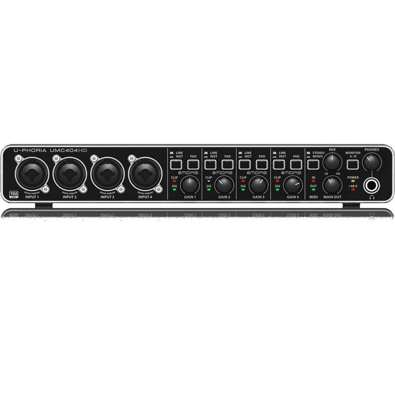 DTM・DAW BEHRINGER UMC404HD Behringer U-PHORIA UMC404HD Audiophile | Guitar Center
