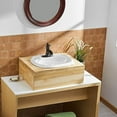 thumbnail image 3 of BWE Brass Oil Rubbed Bronze Single Handle Bathroom Faucet, 3 of 8