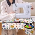 thumbnail image 4 of HELLHERO Floral Pattern Sewing Machine Pad Organizer with 4 Pockets Practical Washable for Woman Gifts, 4 of 5