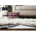 thumbnail image 6 of SAFAVIEH Kenya Lucius Abstract Area Rug, Black/Ivory, 9' x 12', 6 of 12