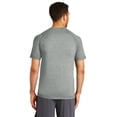 thumbnail image 2 of Sport Tek Adult Male Men Electric Heather T-Shirt Dark Grey Hthr Medium, 2 of 4