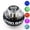 Five-color lights, variant on Auto-Start Digital Counter LED Gyro Ball, Wrist Forearm Strength Training Power Ball with Storage Case for Hand Grip Exercise
