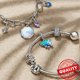 thumbnail image 3 of Miniabalorio de Plata de Ley 925 para mujer, accesorio Original de alas de Ángel, corazón, suerte, mariquita, se adapta a la pulsera Me Original, regalo de joyería, 3 of 5