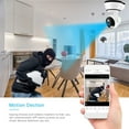 thumbnail image 3 of 2024 Kcavykas Camera Outdoor/Indoor ​Wireless WiFi Camera Security Cam Video Audio Recorder Camcorder Night Vision Surveillance Cameras with Ball-Tracking Integratio, 3 of 8