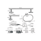 thumbnail image 4 of 15 Pzs Juego Sets De Accesorios Para Baño Toallero Japonera, 4 of 4