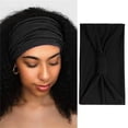 thumbnail image 2 of 2 Headscarves Clear Out Deal, Bradem Headbands for Women Girls Workout Yoga Running Womens Headbands Boho Hair Bands for Women's Hair Non Slip Sweat Head Bands Thick Head Wrap Hair Wrap, 2 of 5