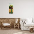 thumbnail image 3 of Stupell Industries Rustic Lodge Perched Blue Eyed Pelican Canvas Art, 10 x 24, by Barbara Fallenbaum, 3 of 8