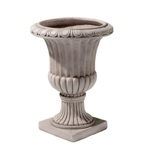 Antique White Italian 26" Urn Planter by GDF Studio