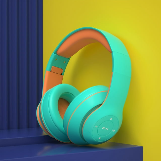 Wireless Bluetooth Headset, Subwoofer, Bluetooth 5.1, 8H Playtime, USB Charge, 40mm Speaker, Wired/Wireless/Card, Foldable