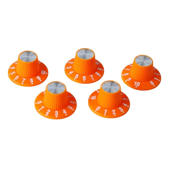 Perilla de control de guitarra NikouMX 5 piezas de plástico