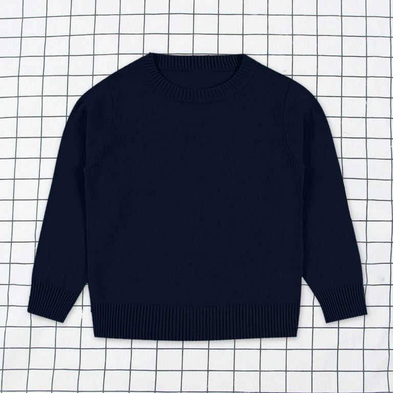 Navy blue sweater kids best sale