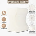 Knee Memory Foam Contour Leg Pillow For Relieve Lower Back Knee Hip and