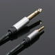 thumbnail image 5 of línea de sonido Cable auxiliar adaptador a chapado en oro de 3,5 mm a 6,35 mm para amplificador JShteea  Nuevo, 5 of 8