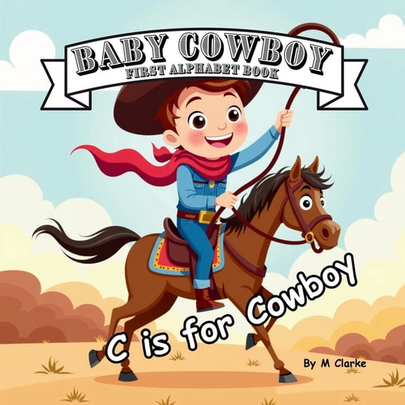 Baby Cowboy First Alphabet Book, (Paperback)