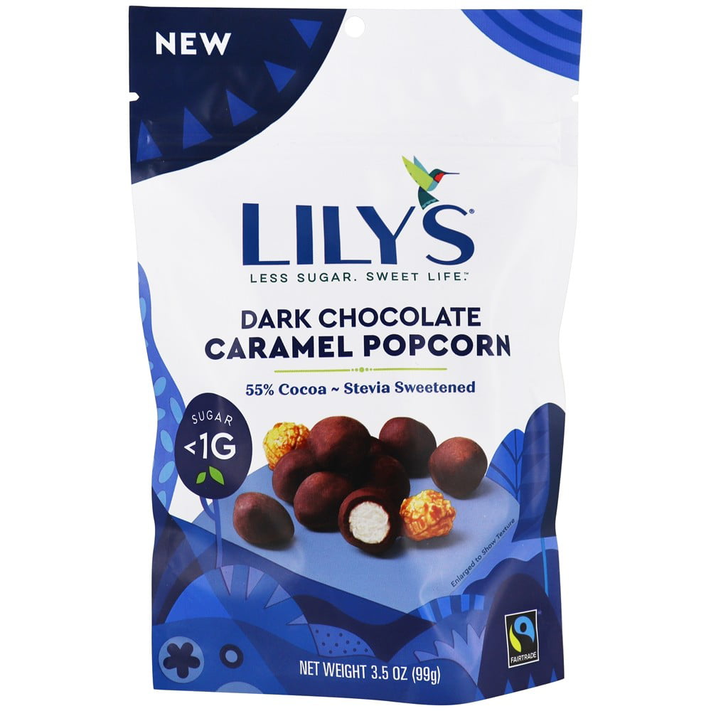 Lilys Popcorn Dark Chocolate Caramel 35 Oz Walmart Canada 