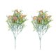 thumbnail image 1 of Bearachild 2 pack/lote planta de flores artificiales de larga duración decoración interior o exterior flores artificiales elegantes Decoración Rosa roja 35cm, 1 of 6