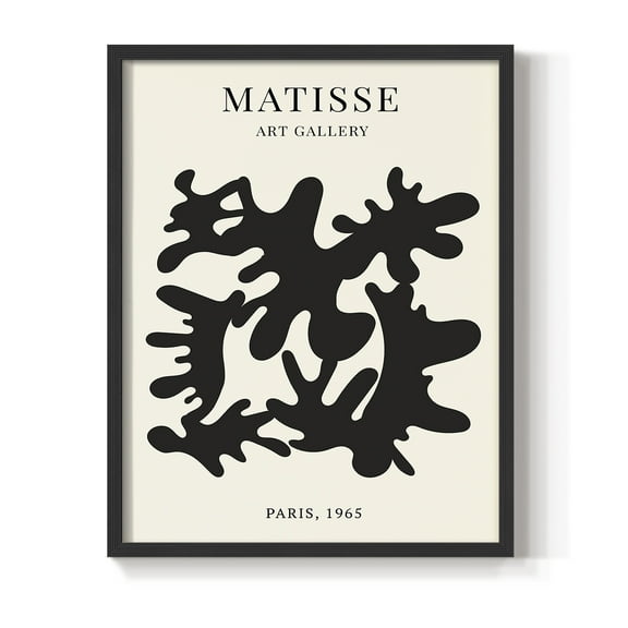 Matisse LXIX Framed Print - Solid Wood