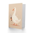 thumbnail image 2 of Artery8 Birthday Card Goose Knife Weird Funny Surreal Design For Him Man Male Dad Brother Son Papa Grandad Greeting Card, 2 of 3