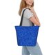 thumbnail image 2 of Balery Blue Circles Mosaic Bolsa de Hombro con Diseño, Bolsa Grande y Duradera, Bolsa Versátil para Compras, 2 of 6