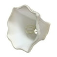 thumbnail image 4 of Royal Designs, Inc. Decorative Trim Hexagon Empire Chandelier Basic Shade CS-508WH-6, White , 2.5 x 5 x 4.5, Pack of 6, 4 of 5