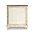 thumbnail image 6 of Pemberly Row Set of 2 Mirrored Storage End Table in Chipped White & Brown, 6 of 9