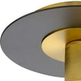 thumbnail image 6 of Progress Lighting Trimble 1-Light Flush Mount, Brushed Bronze, Flat Disc Shade, 6 of 8