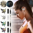 thumbnail image 3 of Wdhugt White 2-Piece Wired Earphones In Ear Stereo With Control For Mobile Phones Earbuds 47.2 Inches Cable Plastic White, 3 of 3