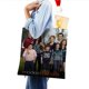 thumbnail image 4 of Modern Family Bolso de tela con estampado de lienzo para mujer, bolsa de compras reutilizable y estética, con cremallera interior, regalo para mujer,40*45cm., 4 of 6