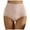 Khaki, variant on Shorts For Under Dresses Women Seamless Boyshorts Panties Chafing Underwear Shorts Women Waist Trainer with Zipper