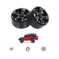 thumbnail image 3 of 2 Piezas de Bloqueo de de Rueda, de Rueda , Kit de Rueda, para Axial SCX10 D90 1:10, Negro, 3 of 8