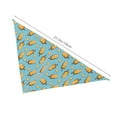 thumbnail image 3 of Naloa Lemon Ice Cream Dog Bandanas 1PC Washable Triangle Dog Scarfs Premium Durable Fabric, for Small Medium Large Dogs and Cats, 3 of 6