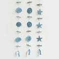 thumbnail image 3 of SDFGTstore Blue Theme Sea Shell Wall Ornament Hanging Decoration for Bedroom and Balcony, 3 of 11