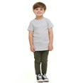 thumbnail image 6 of Cudlie 5-Pack Toddler Boys’ T-Shirts – Soft Cotton Tees for 12M to 4T – Solid Colors, Everyday Value, Soft and Comfy Basics for Play, Preschool & More - Earthy Pack, 6 of 12