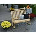 thumbnail image 4 of Yellow Pine Double Classic Porch Rocker, 4 of 9