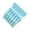 light blue, variant on Duck Billed Clips - Hair Sectioning Clips with Silicone Band - Alligator Curl Hair Clips with Holes - No Crease Duck Billed Clips for Styling - Cutting - Color D