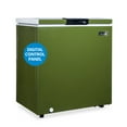 thumbnail image 1 of Newair 5 Cu. Ft. Mini Deep Chest Freezer and Refrigerator in Military Green with Digital Temperature Control, Fast Freeze Mode, 1 of 11