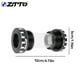 thumbnail image 3 of Ztto Cerámica Bike Rodamiento Externo Doble Silicona Sellado a prueba de polvo Apardofero Soportes Inferior Bicicleta de montaña Reemplazar parte Italia Inevent OD002969-00B, 3 of 7