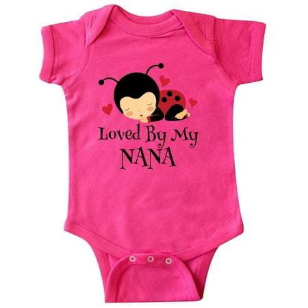 Organic Creeper - Loved By My Nana Grandchild Infant Creeper