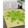thumbnail image 3 of Ahgly Company Machine Washable Indoor Rectangle Transitional Pistachio Green Area Rugs, 2' x 3', 3 of 7