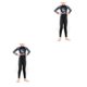 thumbnail image 1 of Advancent Traje de neopreno para niños Cómodo traje de manga larga para niños Traje de baño para niños Ropa de baño para niños Niñas que Type1 NO1, 1 of 6