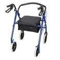 thumbnail image 5 of GoDecor Height Adjustable Aluminum Rollator Walker with Padded Seat, 5 of 8