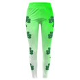thumbnail image 7 of COMVALUE Womens Stretchy Pants Green Shamrock Patricks Day Clover Leaves Leggings (Light Green, S), 7 of 7