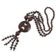 thumbnail image 1 of Collar de cuentas bohemio: collar retro de concha de coco para mujer, gargantilla vintage con borla, joyería de cuentas para hombre, ideal para bodas, playa, verano, hawaianas y fiestas., 1 of 7