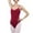 Red118, variant on Women's V Neck Jumpsuit Ballet Dance Leotard Strap Gymnastics Bodysuit For Training Performance Everyday Wear Solid Color Bodysuits Stylish