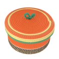 thumbnail image 3 of Cesta de Almacenamiento de Cuerda de Algodón Cesta de Almacenamiento Tejido para Juguetes de Cocina de Baño, 3 of 9