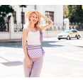 thumbnail image 5 of Gynky Checkered Crossbody Bag Bum Bags for Women, Spacious Nylon Shoulder Handbag Purse Fanny Packs Belt Bag, 5 of 6