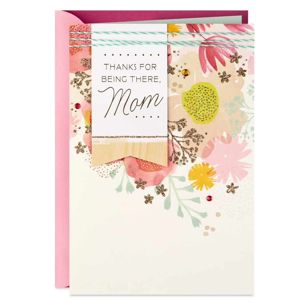 Hallmark Mother s Day Card From Daughter Thanks For Being There 