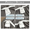 thumbnail image 6 of DYStyle 1/2/3 Seat Recliner SlipcoverStretch Non-Slip Chair Cover Furniture Protector Chaise Lounge Cover, 6 of 6
