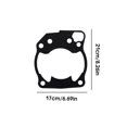 thumbnail image 3 of Kit de la junta de la cabeza del extremo superior de la motocicleta del metal Reemplazo portátil que reemplaza las piezas del motor de la motocicleta Reemplazo de accesorios para CR250R 1992-1999 Inevent VI002169-00, 3 of 5
